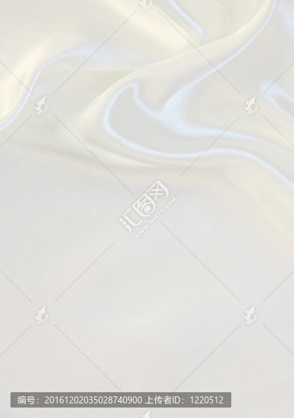 光滑典雅的白色絲綢婚禮背景