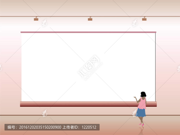 演示廣告板與人。