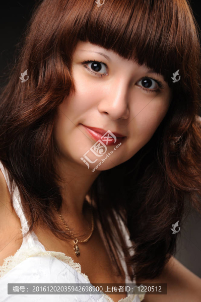 美麗女孩的肖像