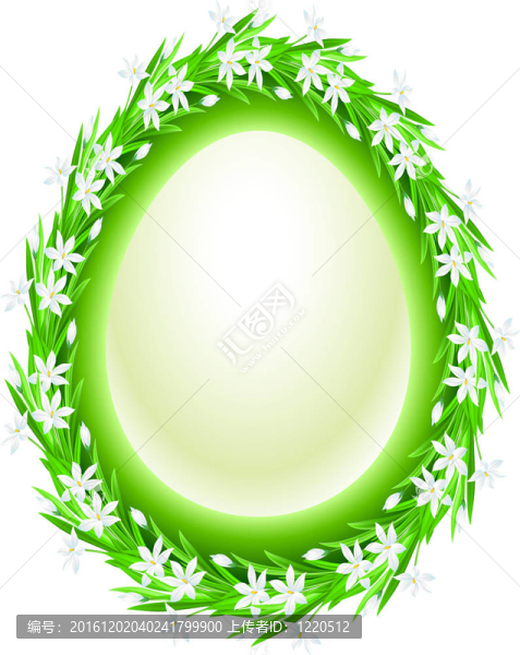 春天的花框
