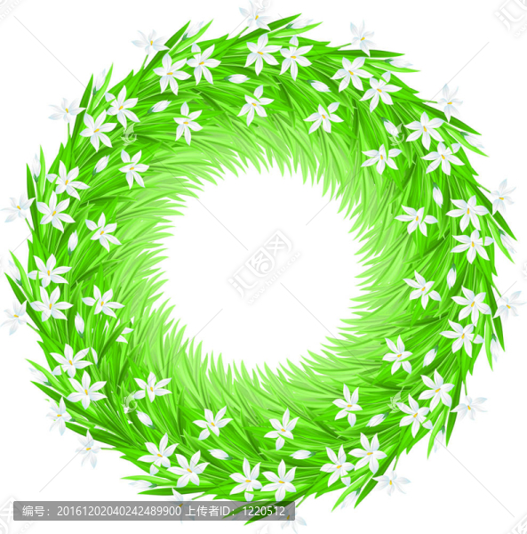 春天的花框