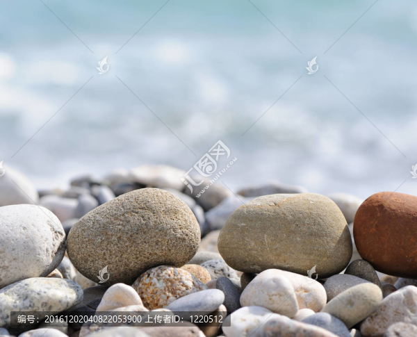 海灘上的卵石