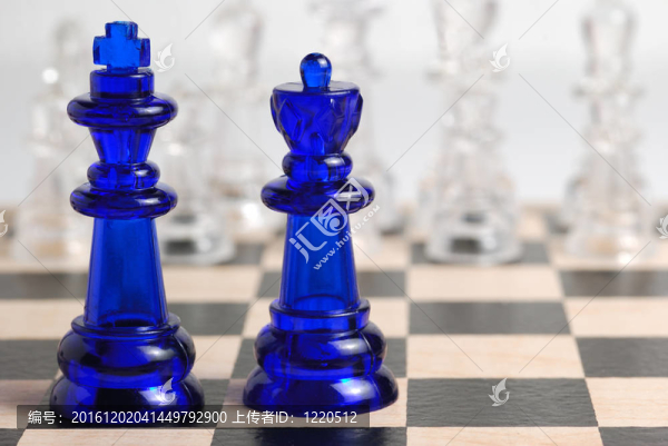 國際象棋國王和王后