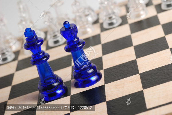 國際象棋國王和王后
