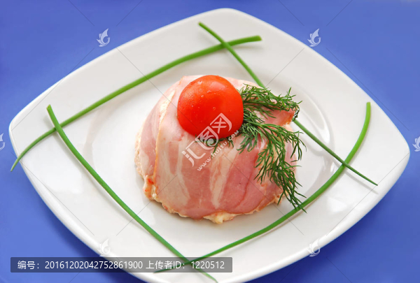 法國的開胃菜-頸部；陶罐熏肉