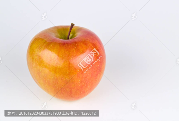 一個(gè)單一的富士蘋果