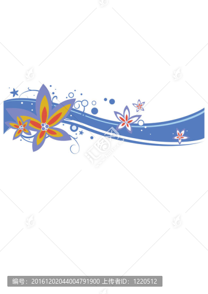 花的插圖