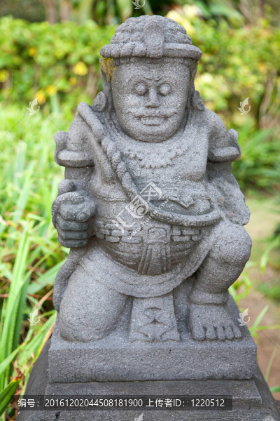 巴厘砂巖雕塑