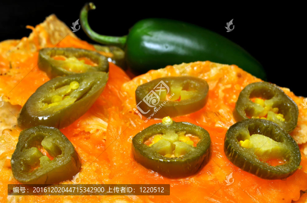 用辣椒玉米片