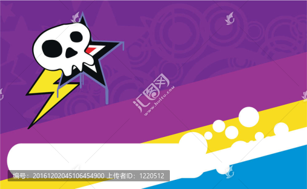 卡通background7頭骨