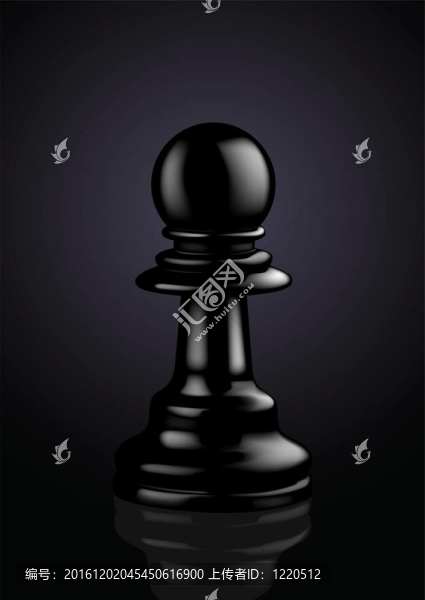 國(guó)際象棋黑棋子-
