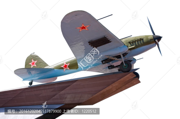 低空飛行的攻擊機(jī)伊爾2,Samara；俄羅斯