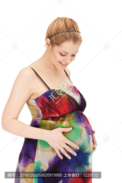 懷孕的女人