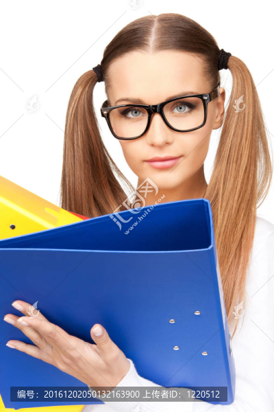 女人的文件夾
