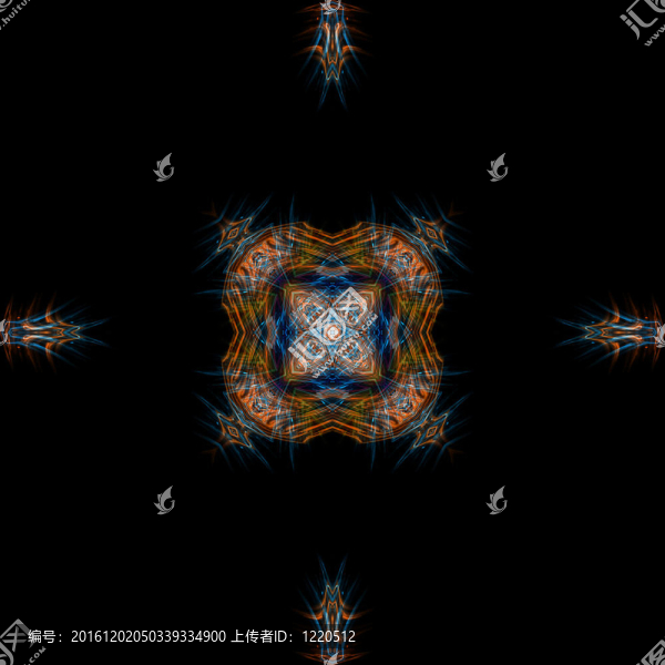 抽象說明玻璃對(duì)象