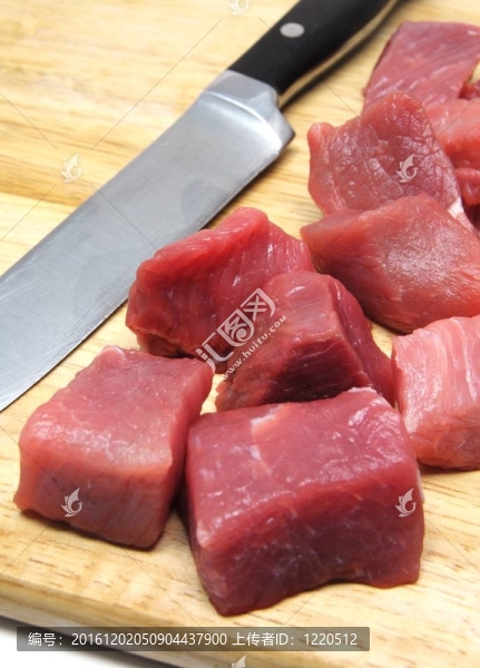 新鮮的肉