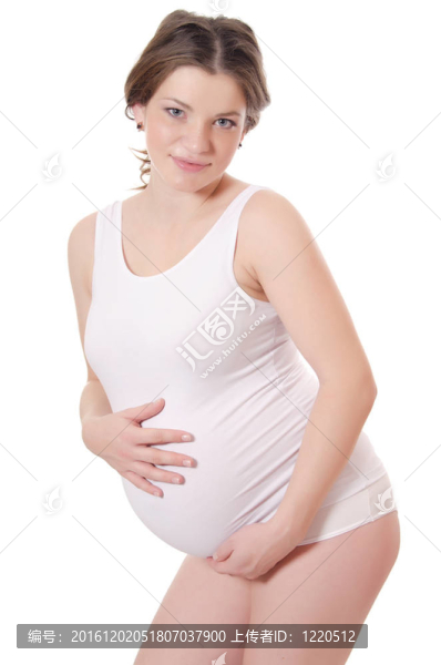 懷孕的女人