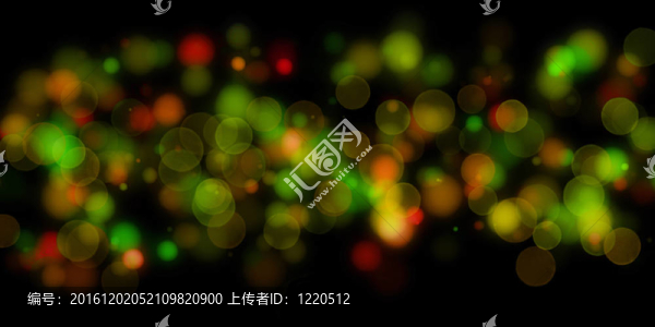 發(fā)光圣誕燈摘要背景-圣誕快樂和新年快樂