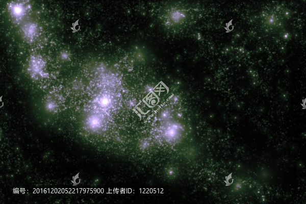星星和星云密布的深空宇宙的星空背景圖像