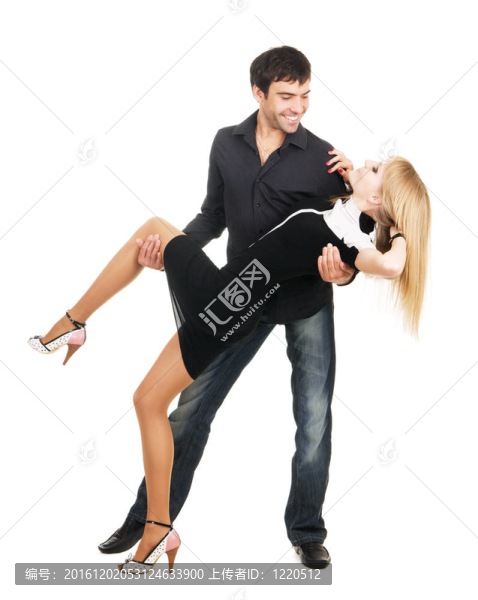 美麗的年輕夫婦