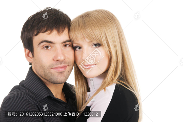 美麗的年輕夫婦