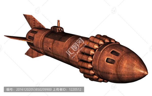 復(fù)古的火箭