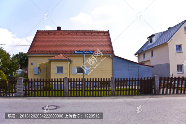 慕尼黑郊區(qū)街道住宅區(qū)