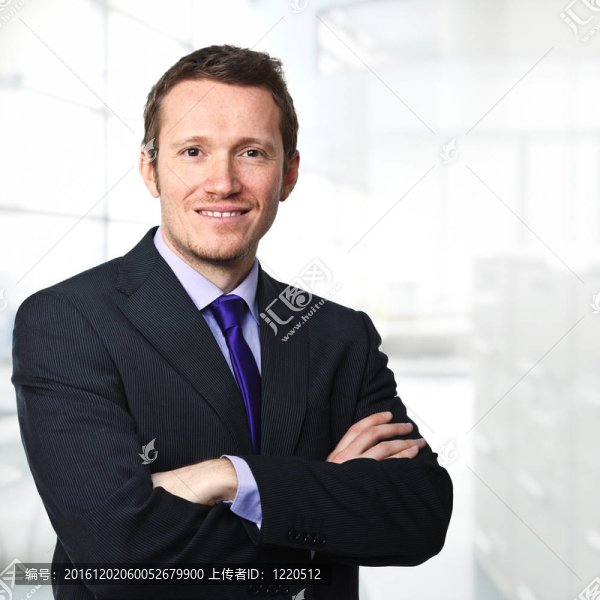 工作中的男人