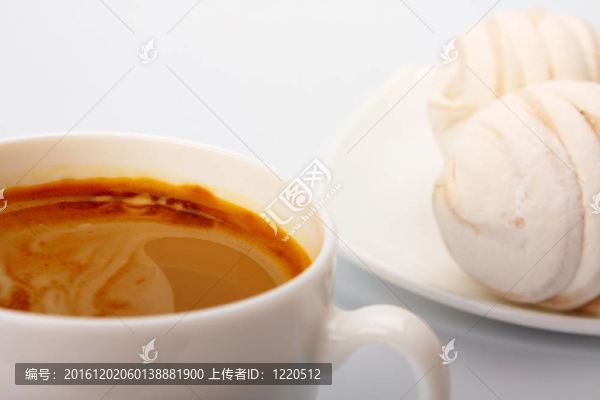 咖啡和蛋糕