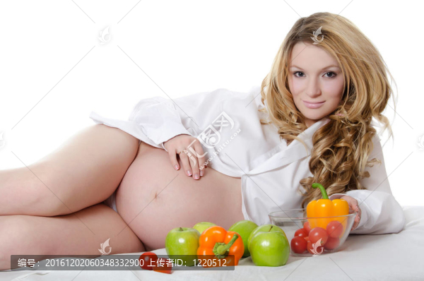 孕婦帶蔬菜