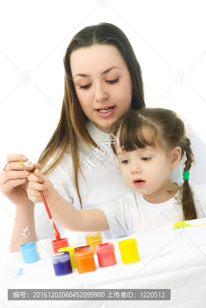 母女畫
