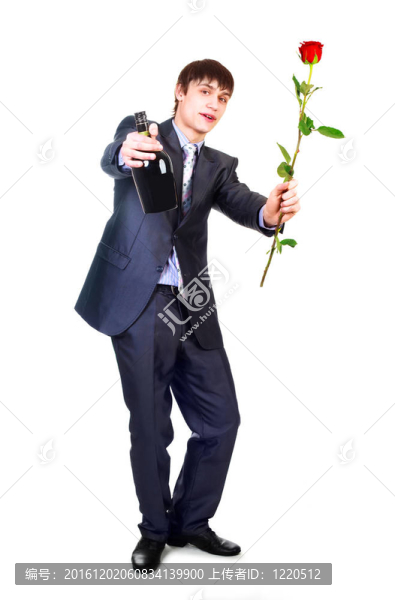 有玫瑰的男人