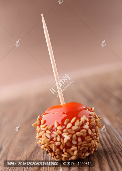 太妃糖蘋果與它的