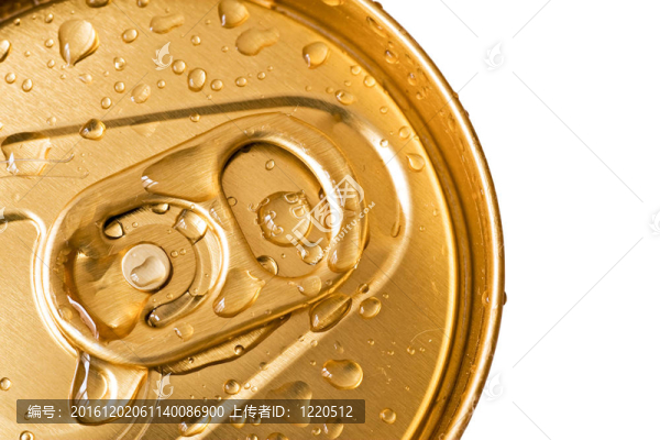 啤酒罐頂部