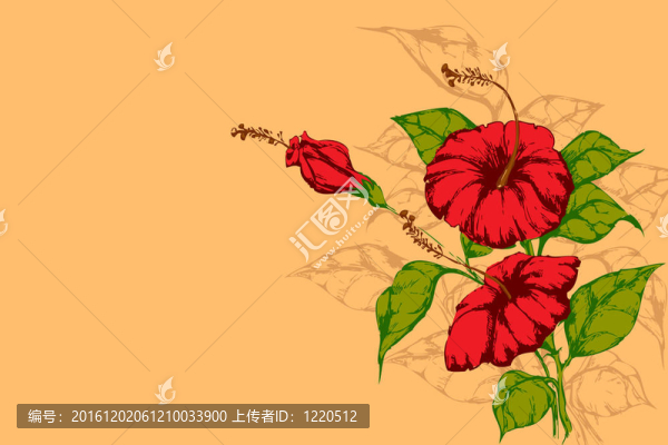 復(fù)古花