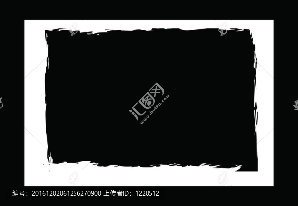 垃圾的邊界；幀圖像或照片。格式。