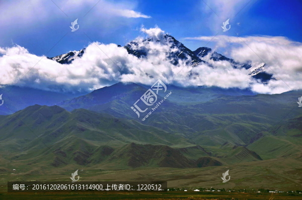 Tien,Shan在吉爾吉斯斯坦