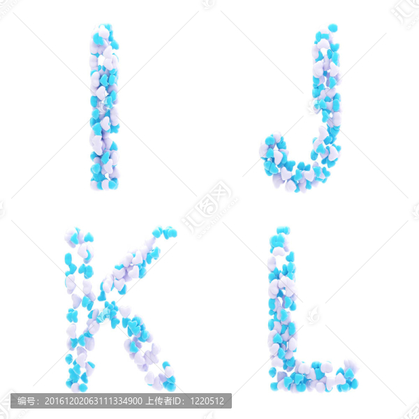 情人節(jié)的心字母