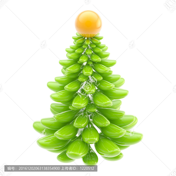 風(fēng)格的圣誕樹的程式化