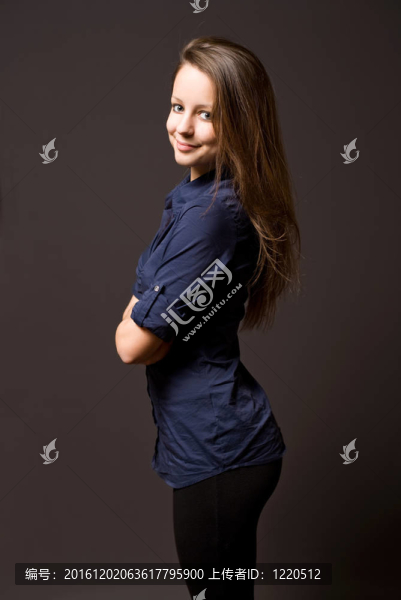 可愛的年輕女人
