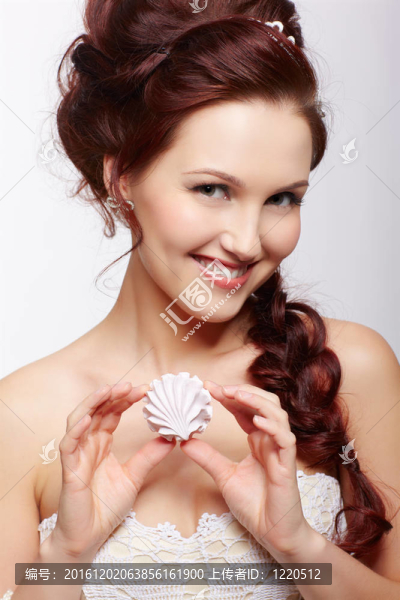 復(fù)古女孩的棉花糖