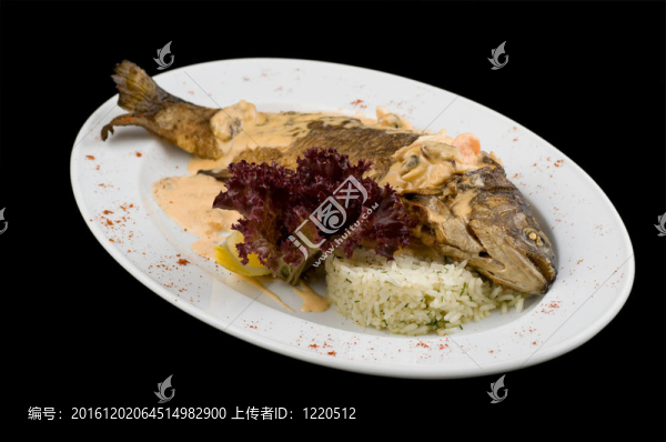 煮熟的魚