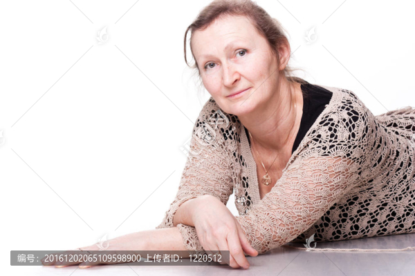 一位老年婦女的肖像