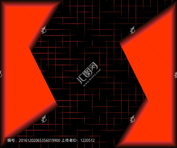 紅與黑。