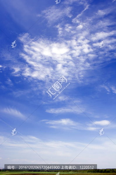 藍(lán)色的天空