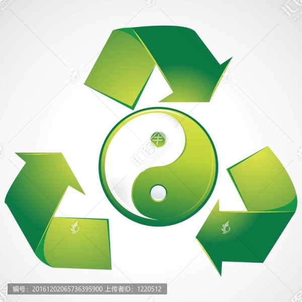 綠色的陰陽