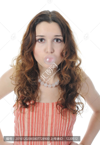 年輕的女人