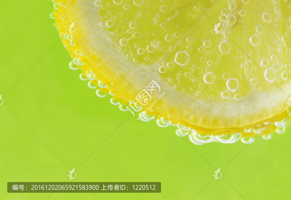 柑橘和泡沫