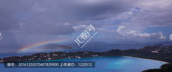 馬更斯灣圣托馬斯在美屬維爾京群島的風暴
