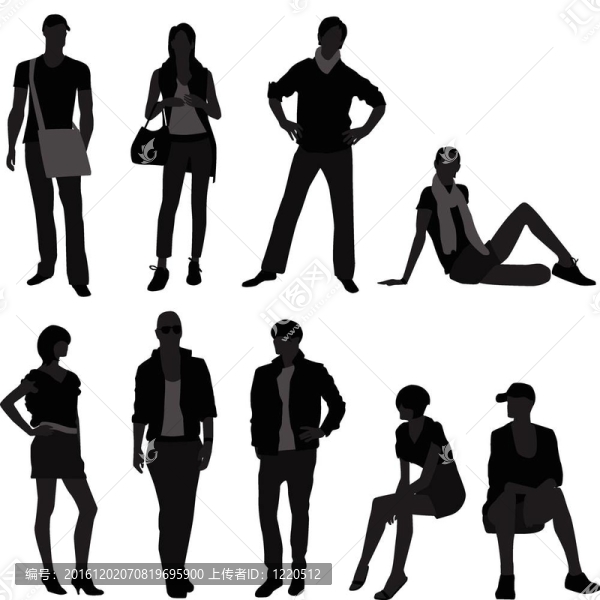 男人男女人時尚模特